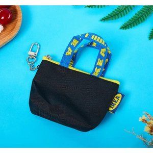 Women Ike@ Fashion Coin Purse Mini  Wallet $$ Pouch Keyring Card Holder Black